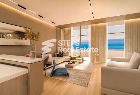 Full Sea View Studio with Balcony in Lusail City