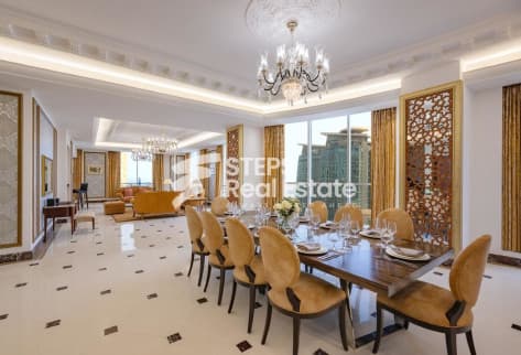 Luxurious Furnished City View Flat in West Bay