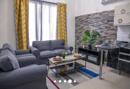 1 Month Free Furnished 1BHK at Compound+Pool+Gym