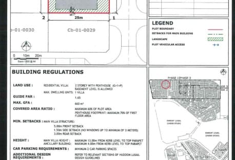 For sale, a residential plot of land in the Hazoum