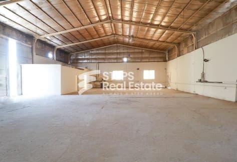 Carpentry Workshop for Rent in Industrial Area