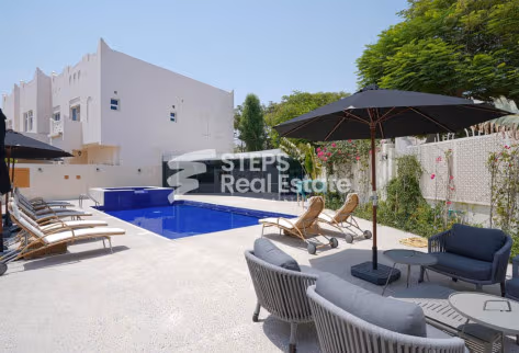 Spacious 4-BHK Compound Villa in West Bay Lagoon