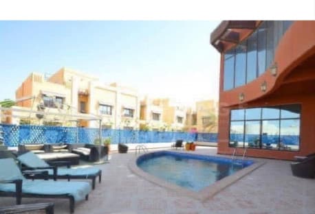 free month furnished 1bhk@compound+pool+gym